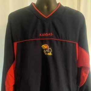Kansas KU Mens Golf Pullover Jayhawks